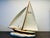Purple E4 Ceramic Sailing Ship, 1920s-1940s For Sale - Image 8 of 8