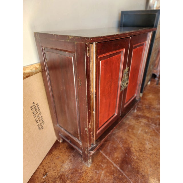 Rustic Asian Cabinet For Sale - Image 10 of 10