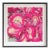 "Happiness Held Is the Seed; Happiness Shared Is the Flower" Contemporary Original Abstract Botanical Print by Alesandro Ljubicic, Framed For Sale