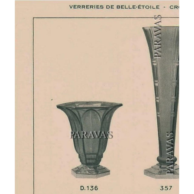 French Art Deco Table Lamp by Pierre d'Avesn Lorrain Daum 1920s France - A Pair For Sale - Image 12 of 13