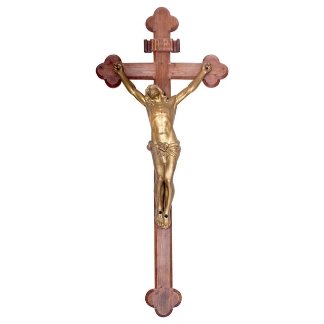Large Antique Cross of Consecrated Church For Sale - Image 9 of 9