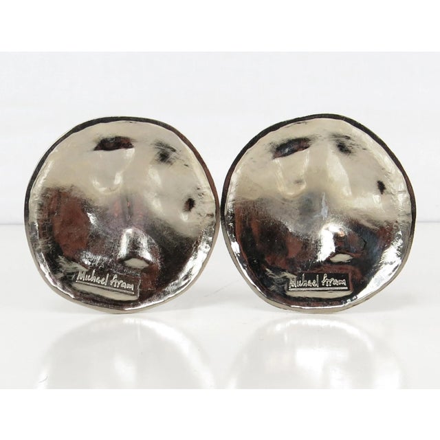 Michael Aram Tree of Life Champagne Toasting Flutes - a Pair For Sale - Image 10 of 12