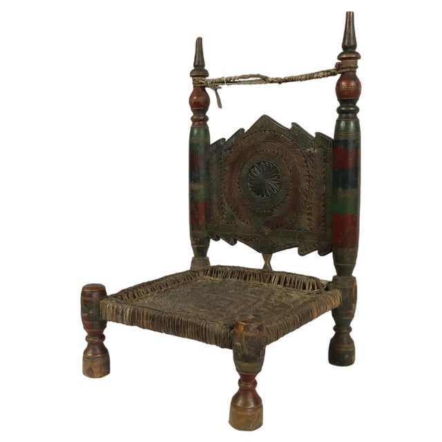 Low Cedar Chair, 1920s For Sale