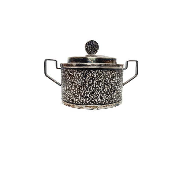 Postmodern Art Deco Sugar Bowl from Hefra, Poland, 1970s For Sale - Image 3 of 5