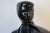 Vintage Postmodern Black Ceramic Figure For Sale - Image 9 of 11