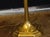 Vintage Hollywood Regency Brass Triple Helix Floor Lamp For Sale - Image 4 of 6