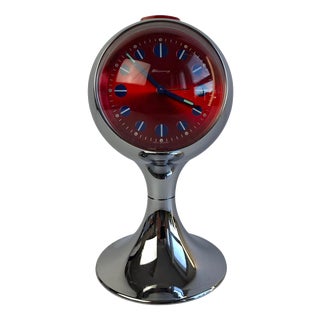 Space Age Mechanical Alarm Clock from Blessing, West Germany, 1970s For Sale