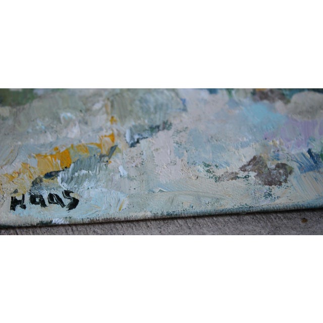 Impressionist Desert Landscape Oil Painting For Sale - Image 4 of 12