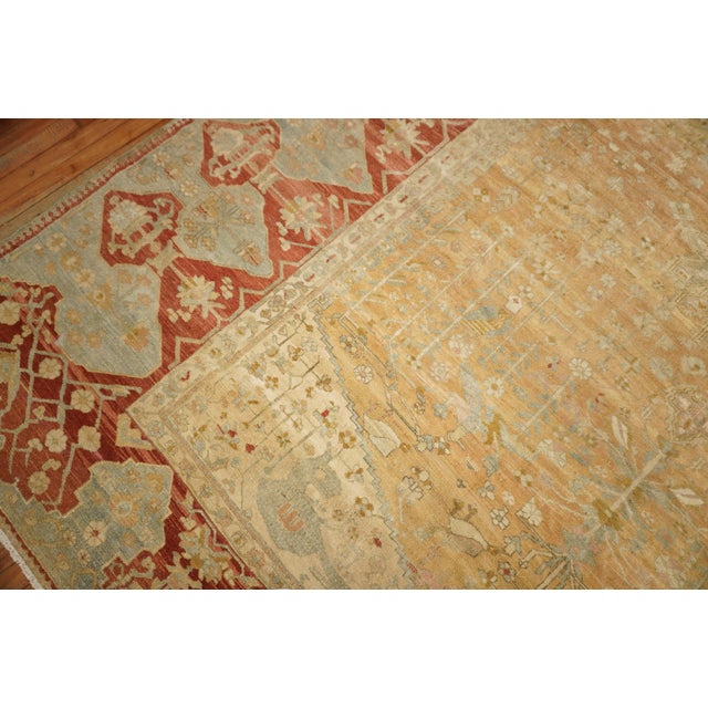Late 19th Century Antique Persian Malayer Rug For Sale - Image 9 of 12