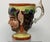 19Th C English Staffordshire Satyr pearlware mug with unusual bright colors.