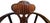 Brown Late 19th Century Antique Throne Chair Carved Lion Head Arms For Sale - Image 8 of 12