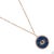 Cosmic Evil Eye Star Medallion Gold Necklace For Sale - Image 10 of 12