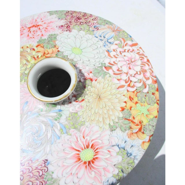 Japanese Porcelain Studio Vase For Sale - Image 9 of 11