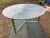 Glass Room and Board Contemporary Round Glass Dining Table For Sale - Image 7 of 12