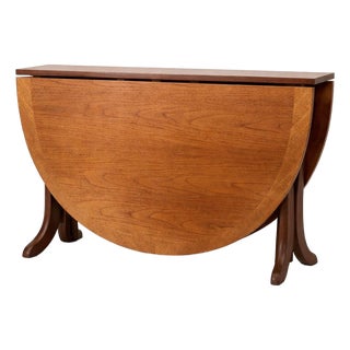 Vintage Two-Tone Teak Drop Leaf Dining Table by Parker Knoll, 1960s For Sale