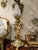 Rococo Style Cherub Table Lamp With & Gilt Bronze Finish For Sale - Image 4 of 4