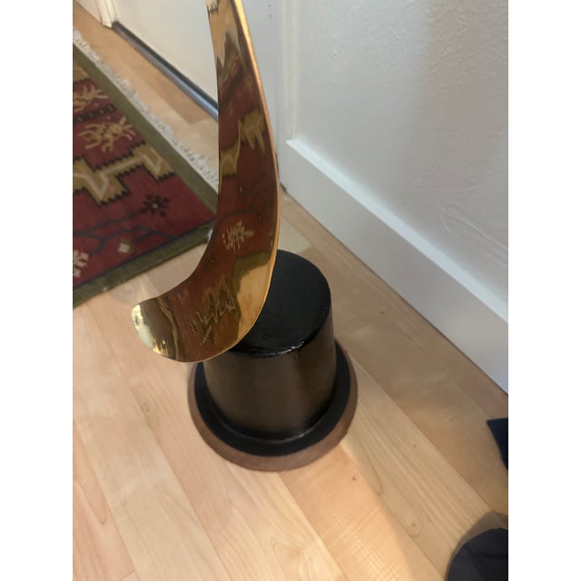 Brass Mid 20th Century "Flight" by Hattakitkosol Somchai For Sale - Image 8 of 13