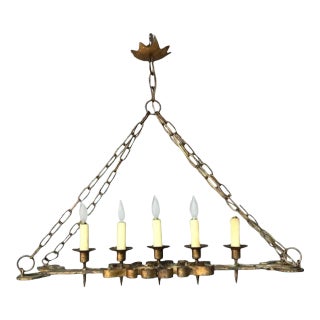 1900s Castle Entry Chandelier For Sale