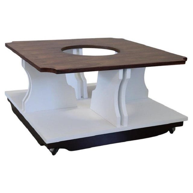 Vintage Square Coffee Table, 1970s For Sale - Image 12 of 12