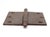 Traditional Antique 4 X 3.5 In. Cast Iron Acorn Tip Lift Off Door Hinge For Sale - Image 3 of 4