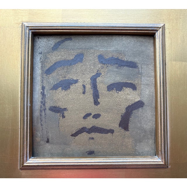 2020s 2026 McKenzie Dove Abstract Face in Plein Air Frame For Sale - Image 5 of 9