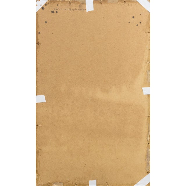 'A Young Lady', Circle of Frederick Appleyard, Flapper, Roaring 20's, Figural, Portrait of a Woman, Figural For Sale In Monterey, CA - Image 6 of 6