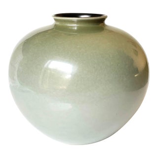 Royal Vienna Celadon Glaze Vase For Sale