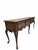 Wood Vintage Queen Anne Style Walnut Console Table/Sideboard by Baker Furniture Co. For Sale - Image 7 of 10