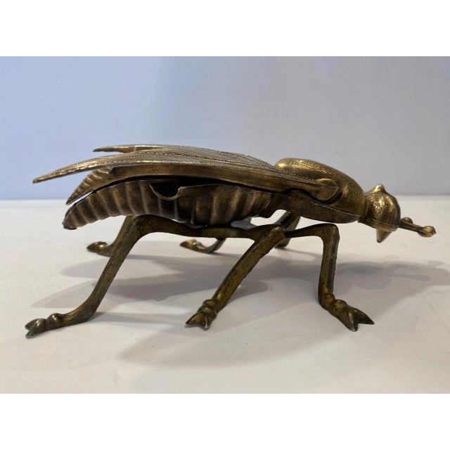 1960’s Brass Fly Ashtray For Sale In West Palm - Image 6 of 7