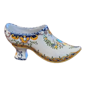 19th Century Delft Shoe