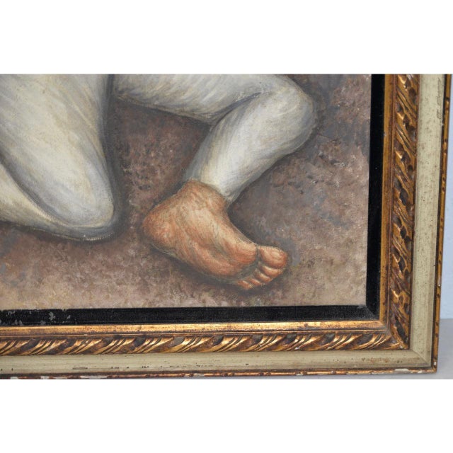 Jesus Ortiz Tajonar (1919-1990) Boy W/Papier-Mâché Animal Warrior Mask C.1950s For Sale In San Francisco - Image 6 of 8