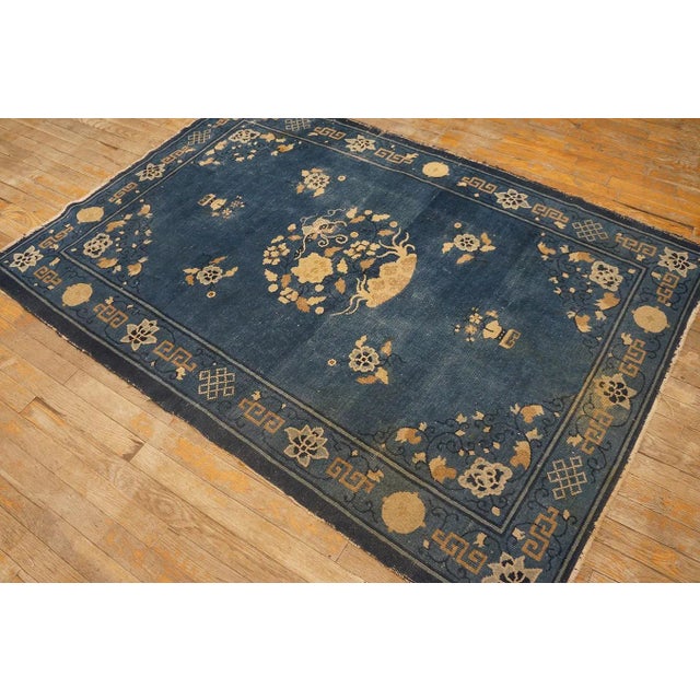 Chinese Early 20th Century Chinese Peking Carpet For Sale - Image 3 of 9