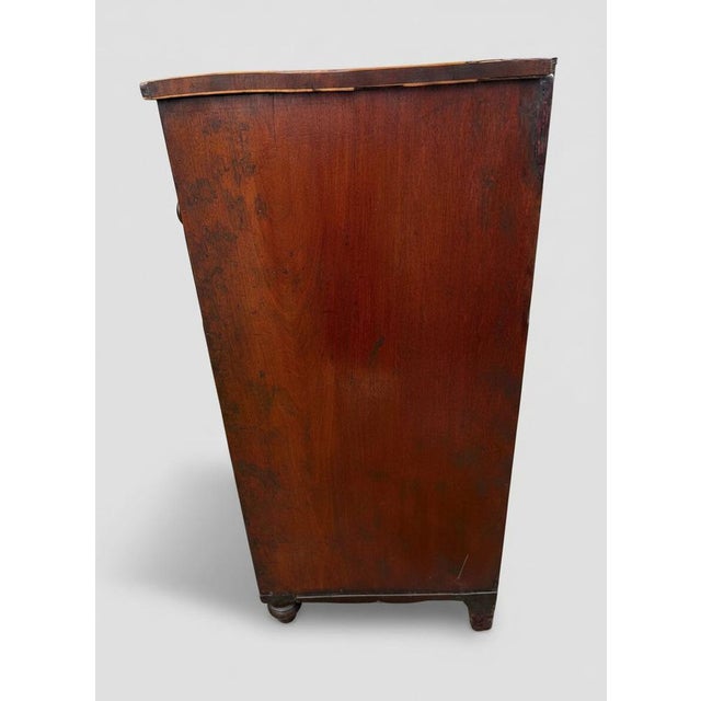 British Georgian Mahogany Inlaid Secretaire Bookcase, 18th Century For Sale - Image 11 of 18