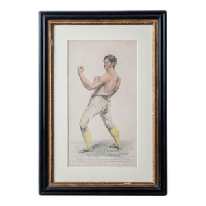Henry Pearce "Game Chicken" Boxer Engraving, c.1805