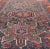 Early 20th Century Antique Persian Karajeh Rug With Three Geometric Medallions in Red & Blue For Sale - Image 5 of 11
