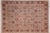 Gray Shabby Chic Floral Pak-Persian Gray/Red Wool Rug - 8'2'' X 10'4'' For Sale - Image 8 of 9