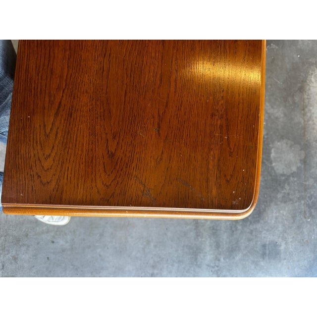 Mid-Century Oak Chest of 4 Drawers, 1950s For Sale - Image 14 of 18