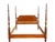 A beautiful solid cherry Federal style queen size poster bed frame. Made by Henkel Harris /Virginia galleries. Outside...