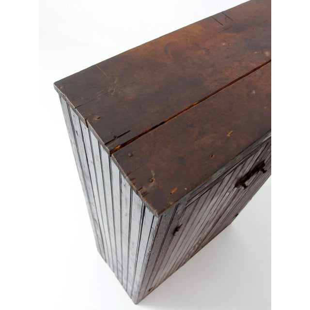 Antique Primitive Cabinet Cupboard For Sale - Image 17 of 18