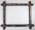 Antique Hand Carved Folk Tramp Art Wood Picture Frame For Sale In Seattle - Image 6 of 6