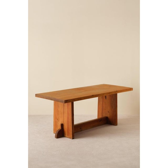 Lovö dining table by Axel Einar Hjorth, 1930s. Solid pine with beautiful patina. This piece is attributed to the mentioned...