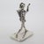 1970s Vintage Italian Handmade Genuine Silver Harlequin Carnival Character Commedia Dell'Arte Figurine For Sale - Image 5 of 10