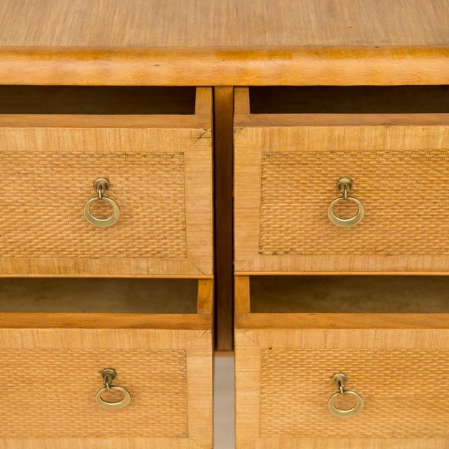 Italian Rattan Chest of Drawers, 1960s For Sale - Image 6 of 18