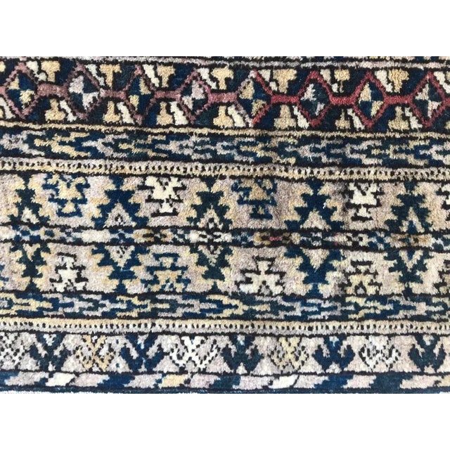 Textile Antique Small Boukhara Turkmen Rug For Sale - Image 7 of 11