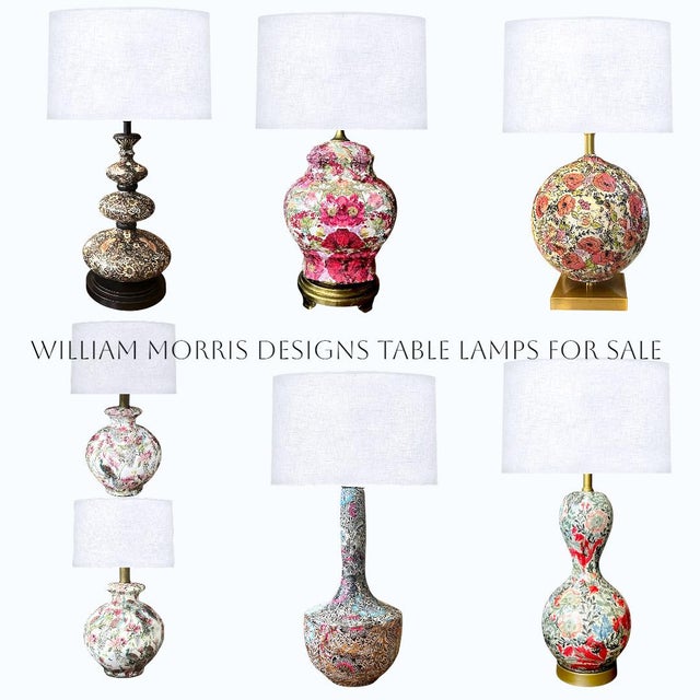 Chinoiserie Bird & Botanical Decoupage Teal Table Lamp 21 Inches For Sale - Image 9 of 12