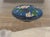 Vintage Cloisonné Round Trinket Box / Round Jewelry Box For Sale - Image 11 of 14
