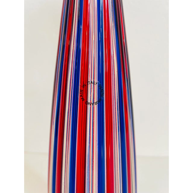 Morandiana Glass Bottle by Venini and Gio Ponti for Iveco, 1989 For Sale - Image 11 of 14