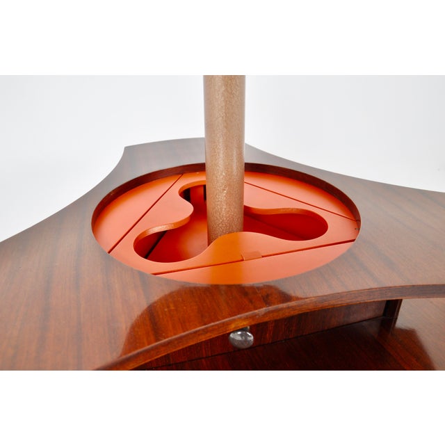 Wood Italian Gervasoni Bar, 1960s For Sale - Image 7 of 11