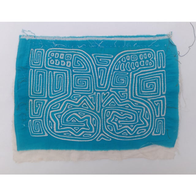 Mola Fabric by Cuna Indians from San Blas Island, Panama, 1970s For Sale - Image 3 of 3