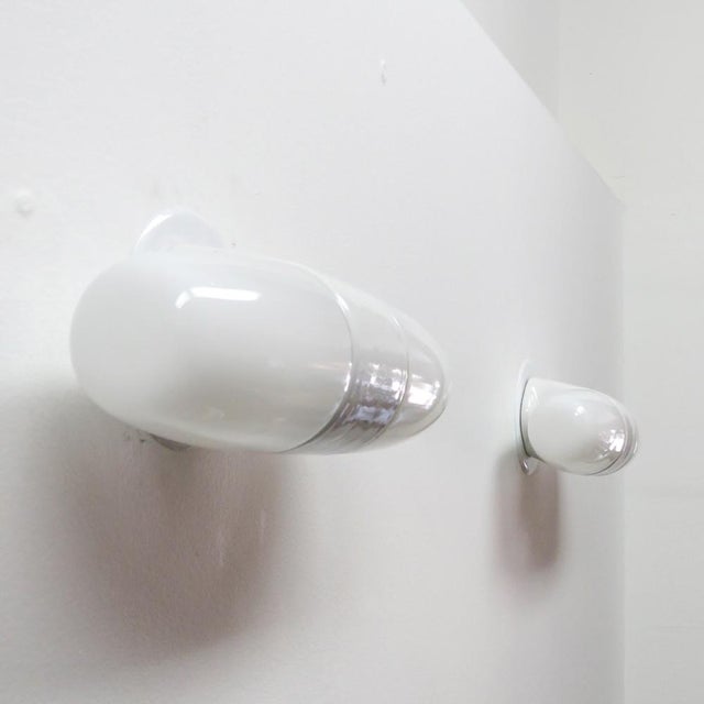 1950s Large Wagenfeld Double Wall Lights, 1950 For Sale - Image 5 of 11